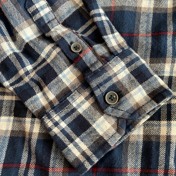 NWOT Men’s JACHS Plaid Flannel Shacket, Large - Picture 2 of 11